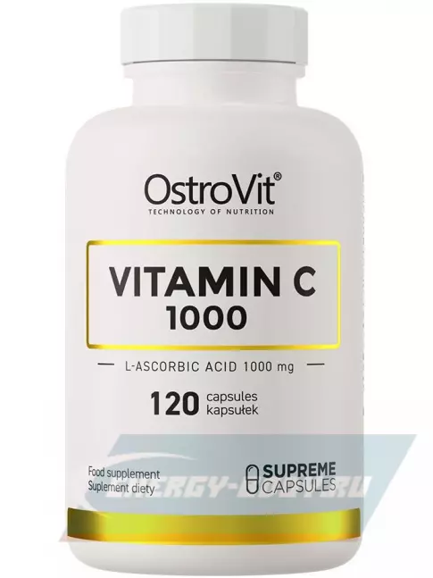  OstroVit Vitamin C 1000 mg 120 капсул