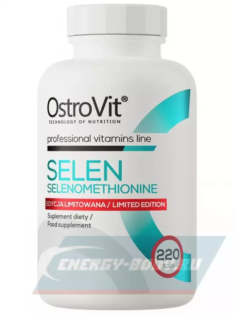 Минералы OstroVit Selen Selenomethionine 220 таблеток