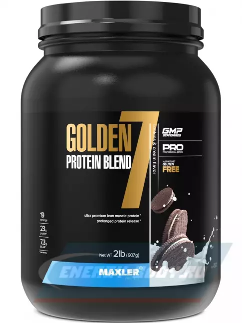  MAXLER Golden 7 Protein Blend 907 г, Печенье с кремом