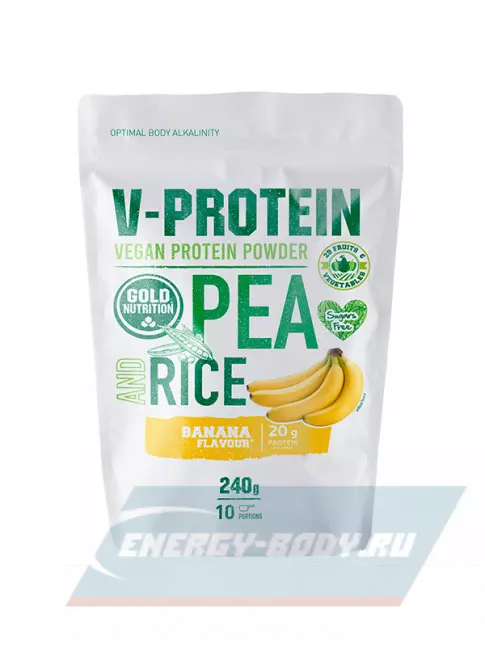  GoldNutrition V-Protein 240 г, Банан