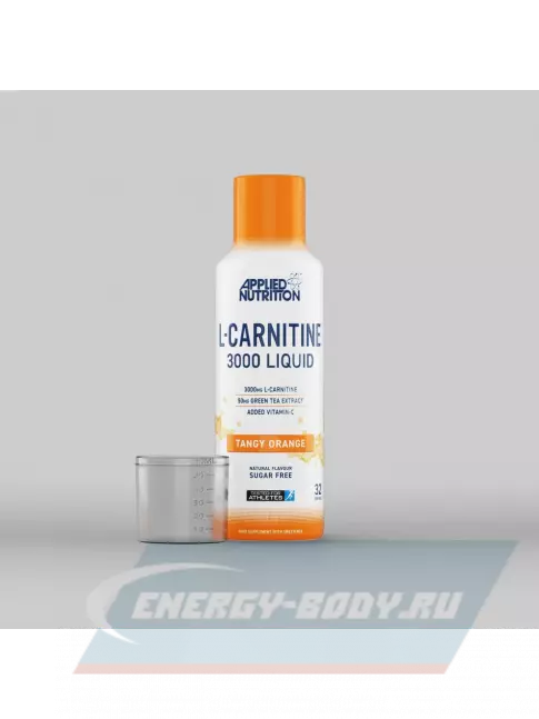 L-Карнитин APPLIED NUTRITION L-Carnitine 3000 Liquid 480 мл, Острый Апельсин