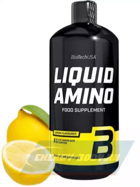 Аминокислотны BiotechUSA Liquid Amino 1000 мл, Лимон