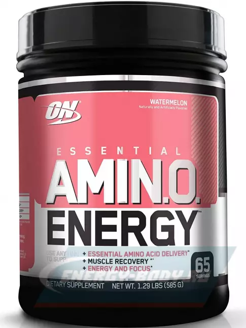 Аминокислотны Optimum Nutrition Essential Amino Energy 585 г + шейкер, Арбуз