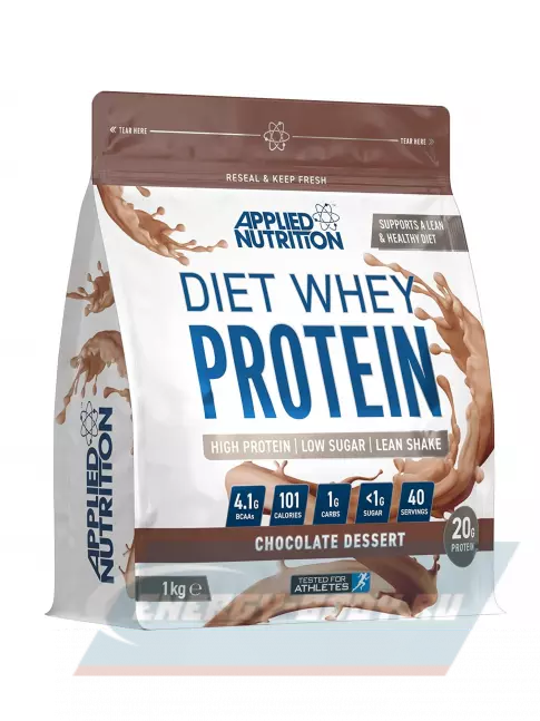  APPLIED NUTRITION Diet Whey 1000 г, Шоколадный десерт