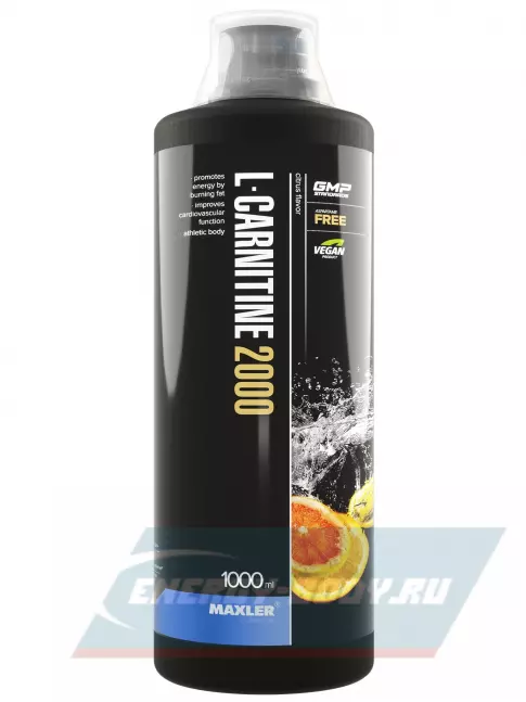 L-Карнитин MAXLER L-Carnitine 2000 1000 мл, Цитрус