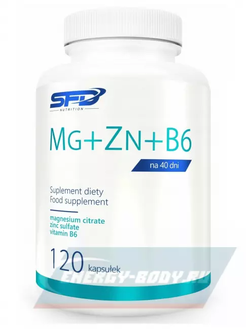  SFD MG+ZN+B6 120 капсул