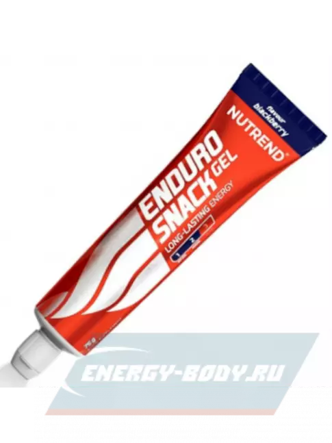 Энергетический гель NUTREND EnduroSnack туба 10 x 75 г, Ежевика