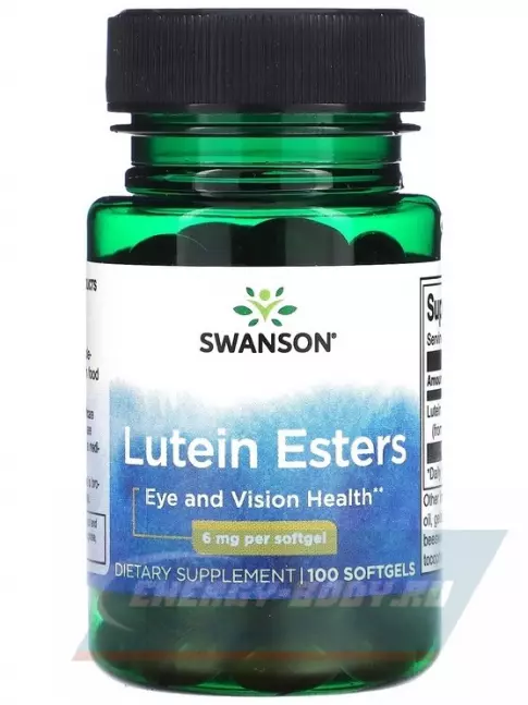  Swanson Lutein Esters 6 mg 100 капсул