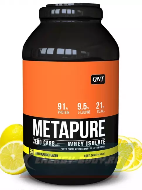  QNT METAPURE ZERO CARB 2000 г, Лимон - Меренга