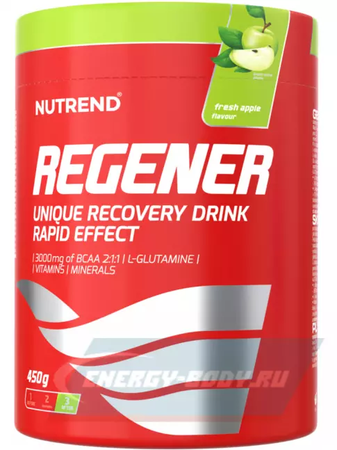 Предтерник NUTREND Regener 450 г, Яблоко
