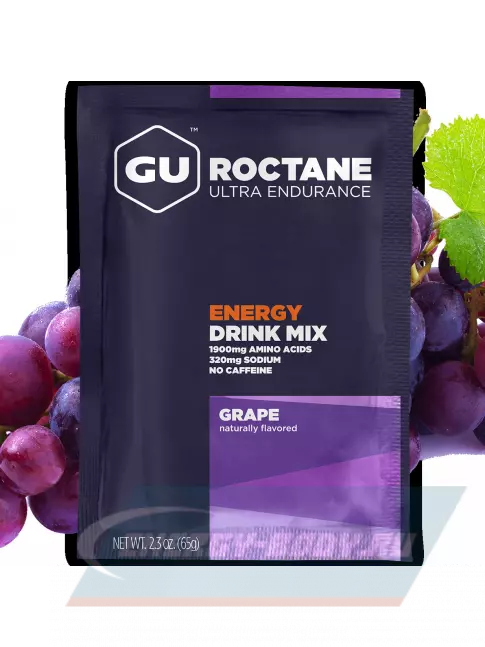  GU ENERGY GU ROCTANE ENERGY DRINK MIX 65 г, Виноград