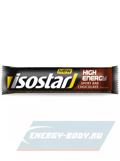 Батончик энергетический ISOSTAR High Energy 1 батончик x 35 г, Шоколад