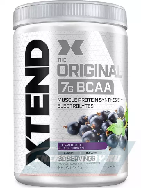 ВСАА Xtend Original (EU) 398-431 г, Черная Смородина