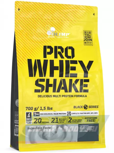  OLIMP Pro Whey Shake 700 г, Ваниль