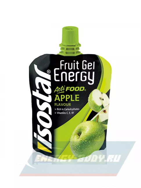 Энергетический гель ISOSTAR Actifood 1 саше, Яблоко