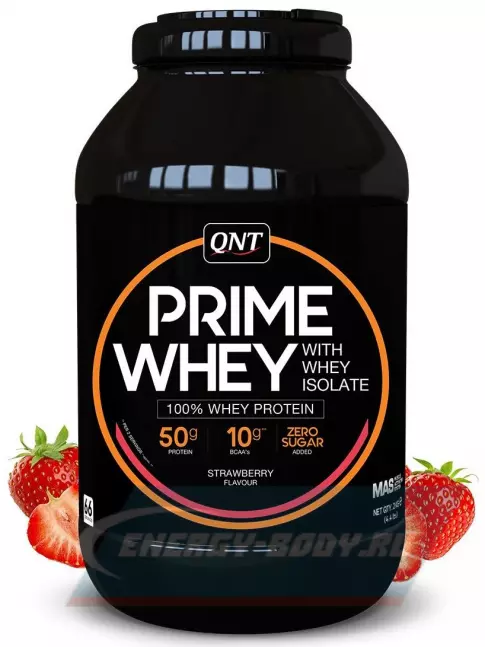  QNT PRIME WHEY 2000 г, Клубника