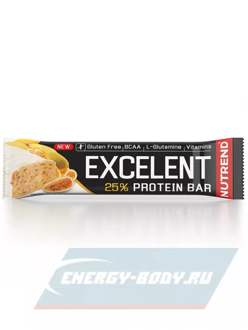 Батончик протеиновый NUTREND Excelent Protein Bar 85 г, Бразильский фрукт куруба