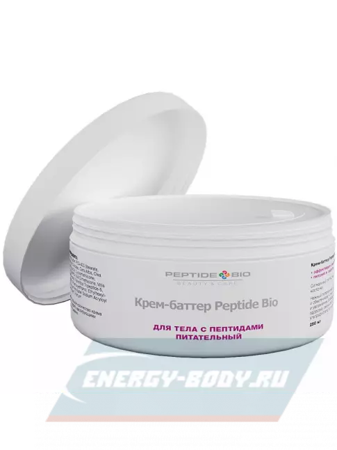  PeptideBio Крем-баттер для тела с пептидами питательный 250 мл