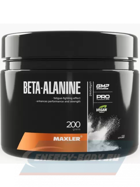  MAXLER Beta-Alanine powder 200g 200 г