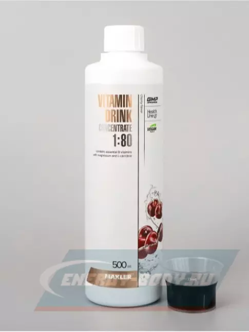  MAXLER Vitamin Drink Concentrate 500 мл, Вишня