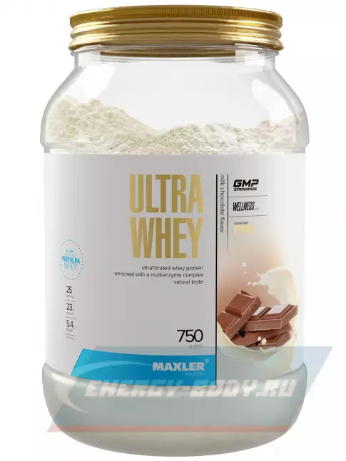 MAXLER Ultra Whey 750 г, Молочный шоколад