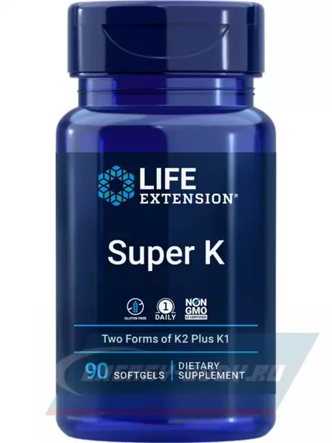 Life Extension Super K 90 капсул Life Extension Super K 90 капсул