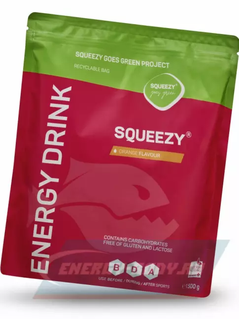 SQUEEZY ENERGY DRINK 1500 г, Апельсин