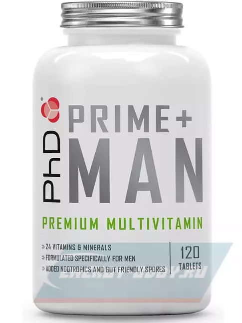  PhD Nutrition PHD VMS MULTIVITAMIN PRIME MAN 120 таблеток