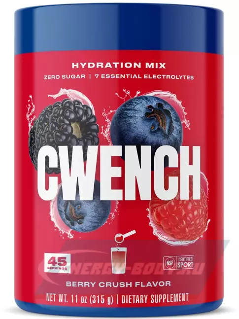  CWENCH Hydration Mix 315 г, Ягодный