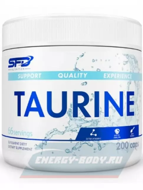 Аминокислотны SFD Taurine 200 капсул