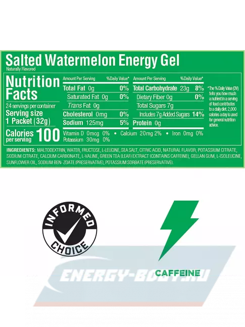 Энергетический гель GU ENERGY Gel MIX 5 x 32 г, Микс