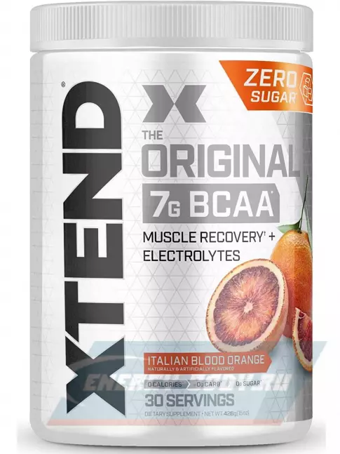 ВСАА Xtend Xtend Original 2:1:1 398-431 г, Кровавый апельсин