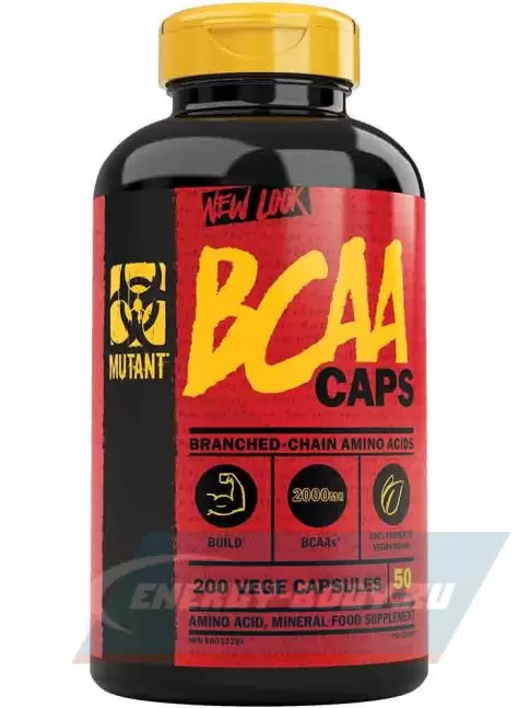 ВСАА Mutant BCAA Capsules 2:1:1 200 капсул