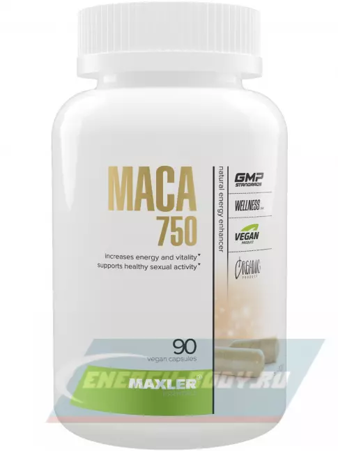  MAXLER Maca 750 90 вегетарианских капсул