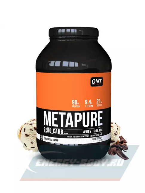  QNT METAPURE ZERO CARB 908 г, Страчителла