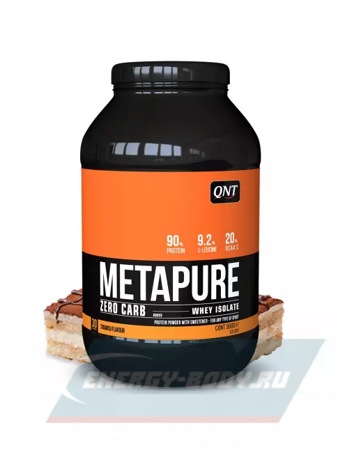  QNT METAPURE ZERO CARB 908 г, Тирамису