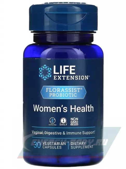 Life Extension Probiotic Women's Health 30 вегетарианских капсул