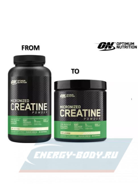  Optimum Nutrition CREATINE POWDER Micronized 300 г, Натуральный
