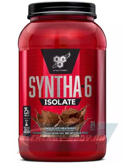  BSN SYNTHA-6 ISOLATE 912 г / 2.01 LB, Шоколадно-молочный коктейль