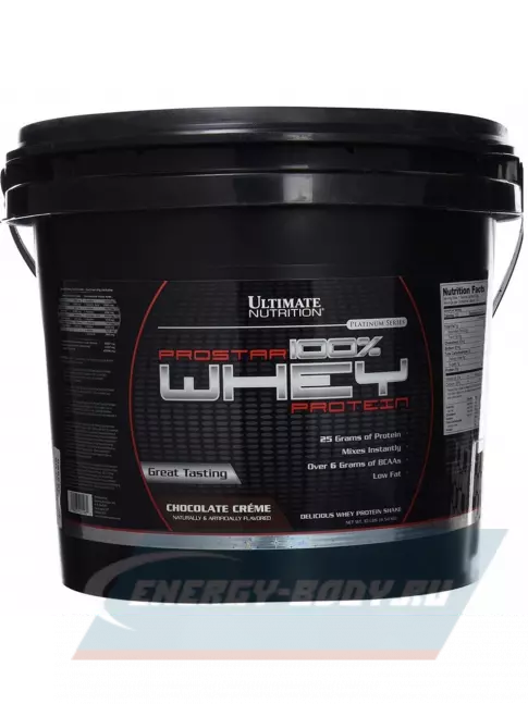  Ultimate Nutrition Prostar Whey 4540 г, Шоколадный крем