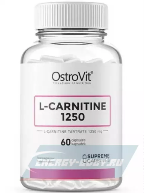 L-Карнитин OstroVit L-Carnitine 60 капсул