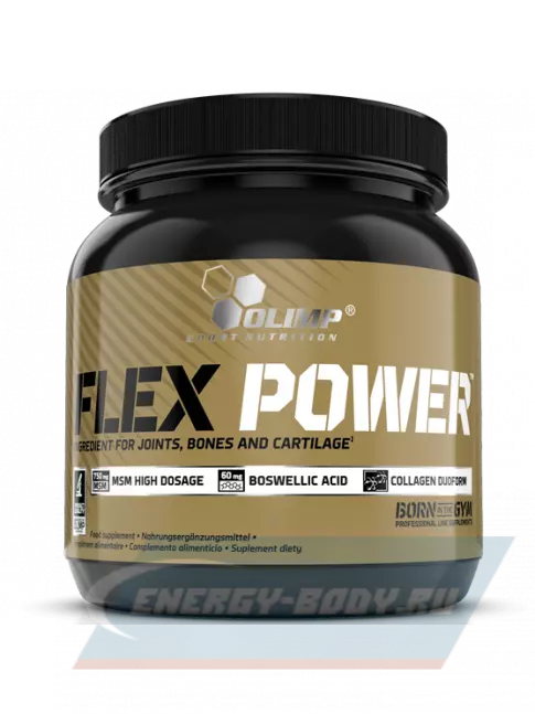 Суставы, связки OLIMP FLEX POWER 504 г, Апельсин