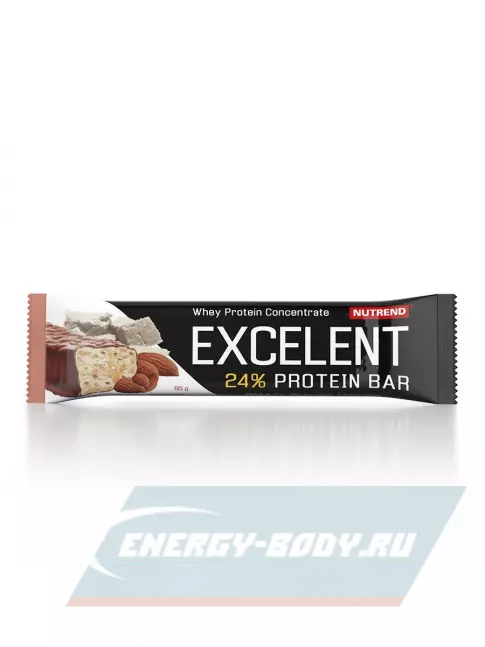 Батончик протеиновый NUTREND Excelent Protein Bar 85 г, Марципан с миндалем