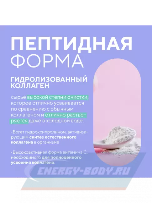COLLAGEN Академия-Т Морской коллаген с витамином C 200 г, Натуральный COLLAGEN Академия-Т Морской коллаген с витамином C 200 г, Натуральный