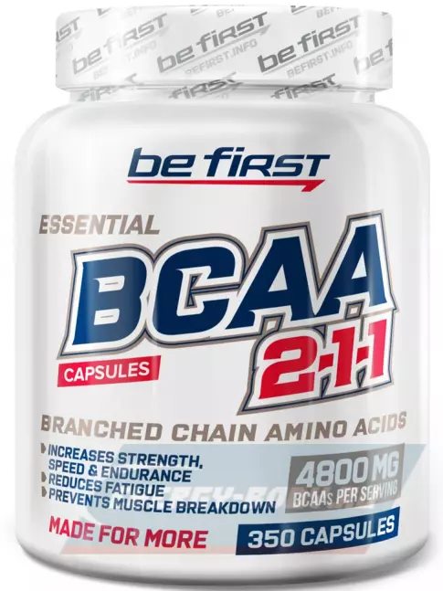 ВСАА Be First BCAA Capsules 2:1:1 350 капсул