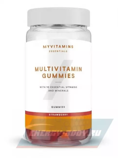  Myprotein Multivitamin Gummies 30 жевательных конфет, Клубника