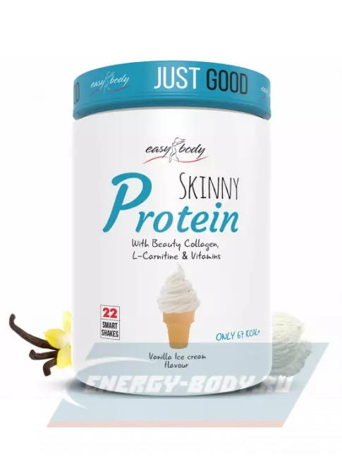  QNT Skinny Protein 450 г, Ванильное мороженое