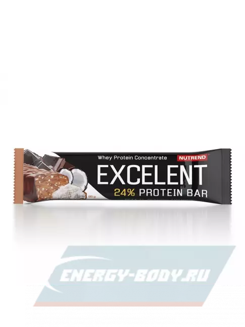 Батончик протеиновый NUTREND Excelent Protein Bar 85 г, Шоколад-Кокос