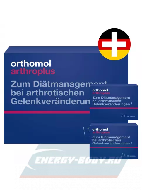 Суставы, связки Orthomol ArthroPlus x3 курс 90 дней