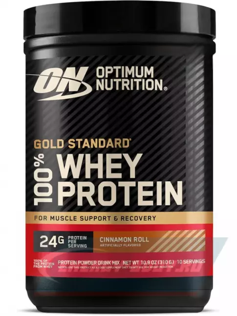  Optimum Nutrition 100% Whey Gold Standard 310 г, Булочка с корицей